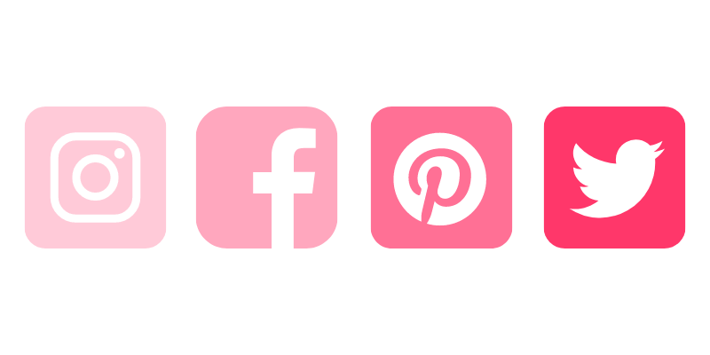social icons branding