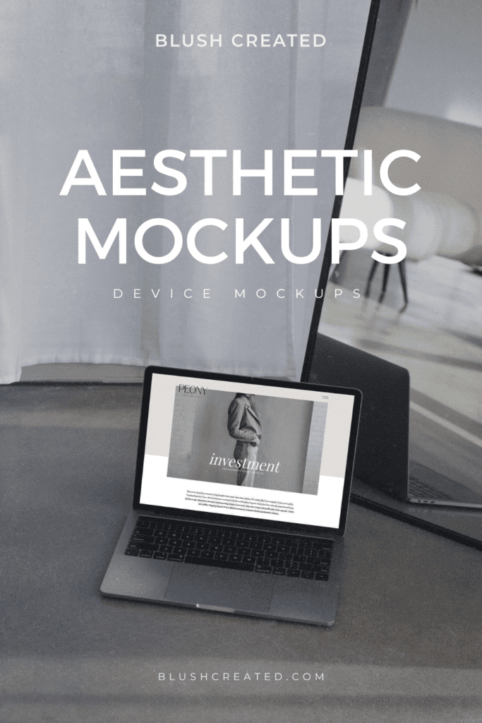 Modern mockups for web designers
