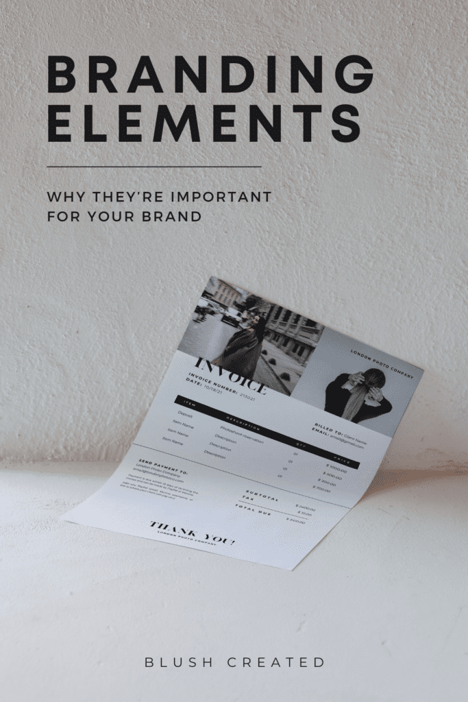 Why branding elements are important for your brand