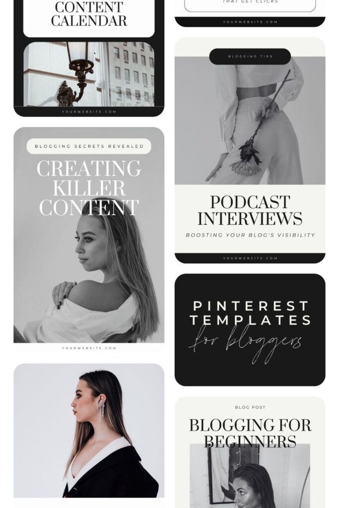 Pinterest Templates for Bloggers