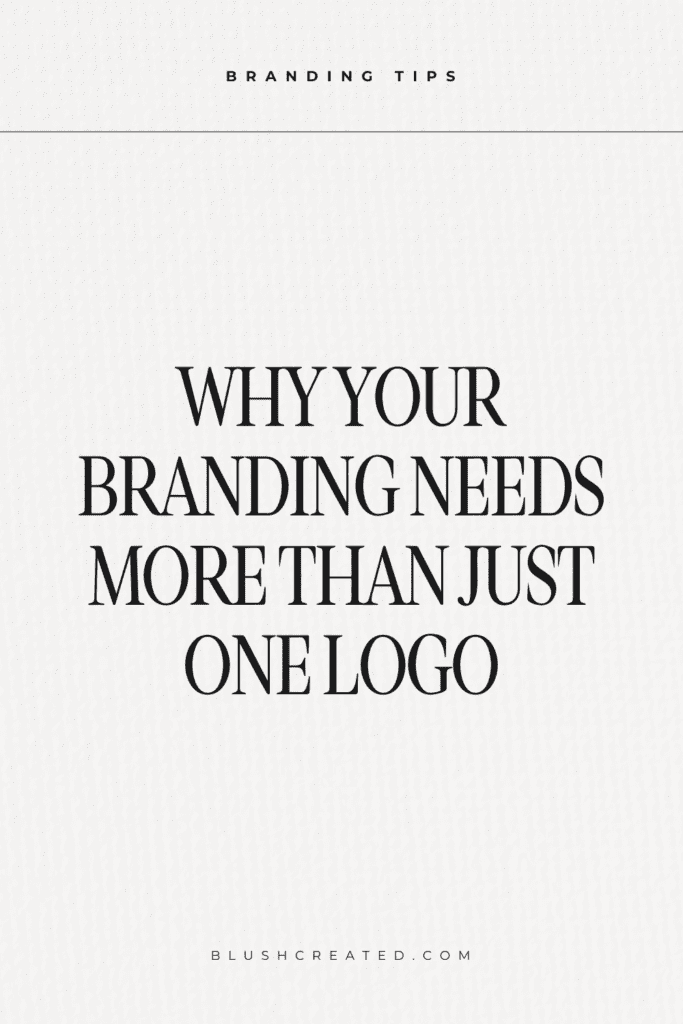 Why your branding needs more than just one logo